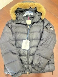 MONCLER Fur Hood Down Puffer Parka Jacket Size TG2 Mens Medium $3200 - Picture 1 of 24
