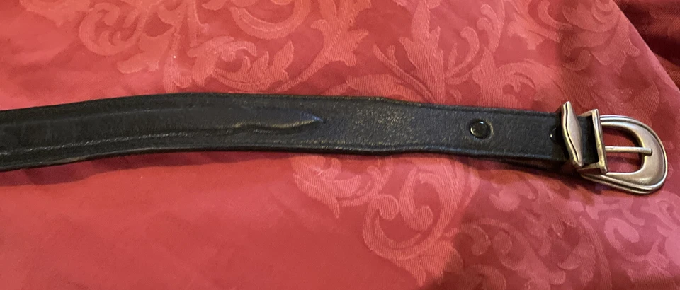 Cinturón de cuero Dan Post negro talla 30 Foto 1 de 4