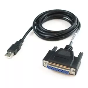 6 Ft USB to IEEE 1284 DB25 Parallel Printer/Scanner Data Cable w/ Chip Built-in - Picture 1 of 1