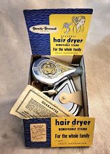 Vintage Handy Hannah Electric Hair Dryer in Original Display Box 1950's Works