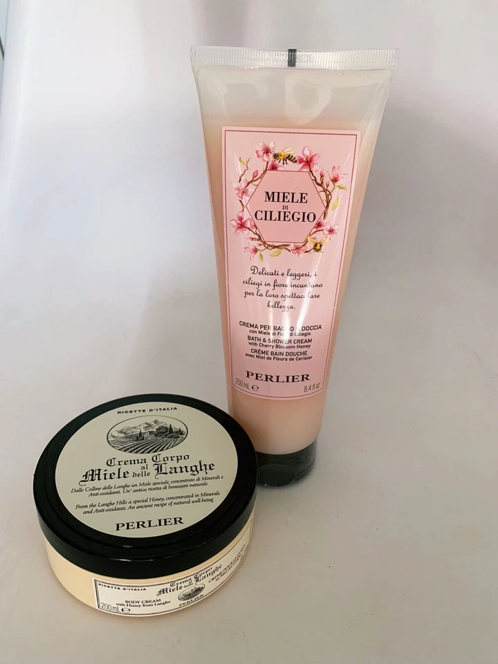 Perlier Honey From Langhe Bath Cream 8.4 FL Oz