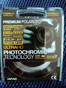 Yashica Premium Polarized 49-52mm CPL Ultra Hd-Olux-Day&night Pol Filter (Japan) - Picture 1 of 7
