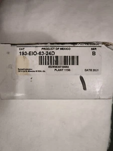 1 Stück Neu 193-EIO-63-24D per DHL/UPS schneller Versand auf Lager - Bild 1 von 3