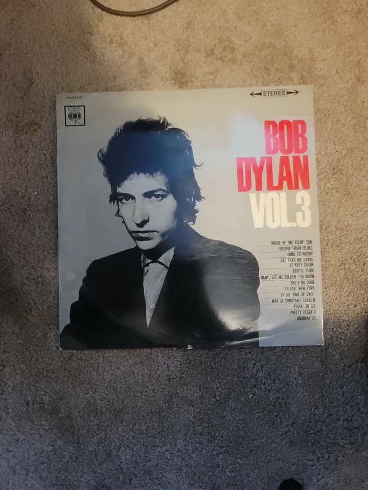 "BOB DYLAN! VOL.3" YS-611-C JAPAN ORIGINAL COMPILATION CBS COLUMBIA - Image 1 of 2