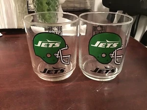 New york Jets Glasses set of 2 - Picture 1 of 3