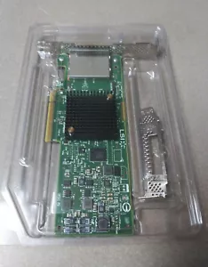 LSI 9207-8E SAS2308 HBA PCI-E 3.0 x8 SFF8088 w/BOTH BRACKETS ZFS UNRAID FREENAS - Picture 1 of 4