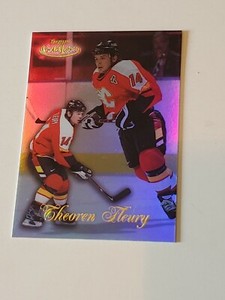 1998-99 Topps Gold Label Class 1  Hockey Card #8 THEOREN FLEURY 