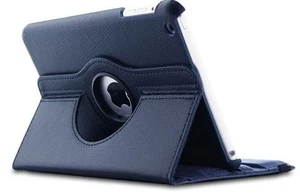 FUNDA TABLET PARA IPAD MINI 4 SOSTENIBLE GIRATORIA 360º COLOR AZUL OSCURO - Imagen 1 de 1