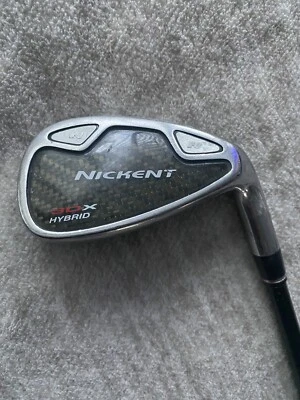 Nickent 3DX Hybrid 10 Iron SR2 Speedrated Stiff Flex 75g Graphite RH - Image 1 of 4