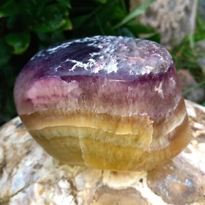 Big One gelb Violett Regenbogen Fluorit 1,2Kg Regenbogenfluorit Argentinien Zen - Imagen 1 de 10