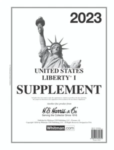 2023 Harris Stempel Album Beilage Seiten Liberty 1 UN & US Besitz 2/3 Ring - Bild 1 von 1