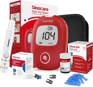 Glucometro Misuratore Glicemia, Test Di Diagnostica E Monitoraggio Con Strisce R - Foto 1 di 12