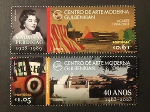 Portugal 2023 - Gulbenkian, Centro de Arte Moderno Set Estampillada sin montar o nunca montada - Imagen 1 de 1