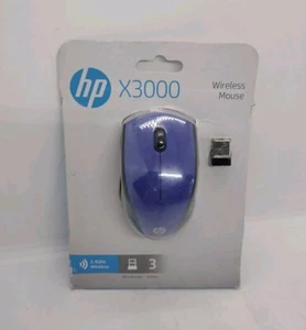 Mouse inalámbrico púrpura K5D29AA HP X3000 - Imagen 1 de 8