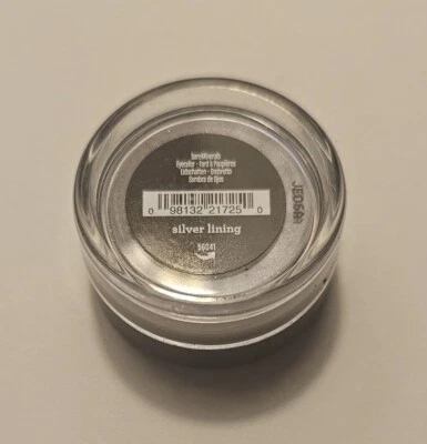 bareMinerals  SILVER LINING Eyeshadow Eyecolor .57g /.02 oz sealed NEW! - Image 1 of 2