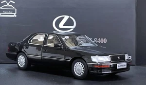 1:18 LEXUS LS400 FIRTS GENERATION , COMPLETE BLACK , RARE, TOYOTA , CELSIOR - Foto 1 di 16