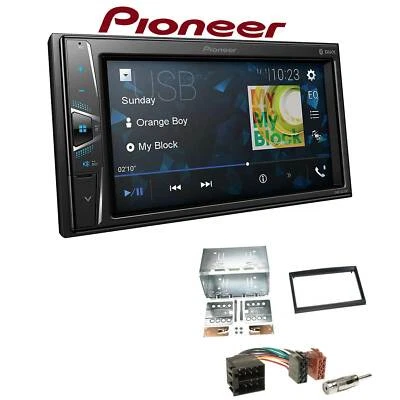 Pioneer Autoradio Bluetooth Touchscreen USB für Peugeot 307 2001-2009 in schwarz - Bild 1 von 4