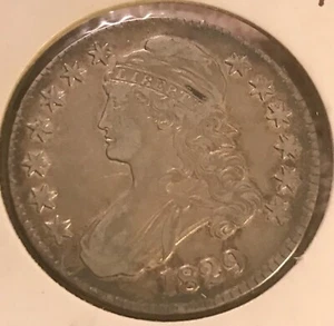 1829 busto medio dólar, extra fino - Imagen 1 de 2