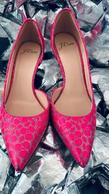 Tacones altos J.Crew rosa, talla 5,5 Foto 1 de 4