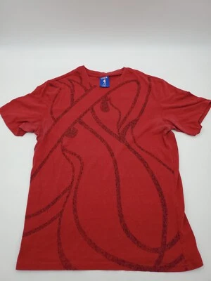 NBA UNK Etiqueta Azul Hombres L Rojo Miami Heat Logo... #25217 Foto 1 de 4