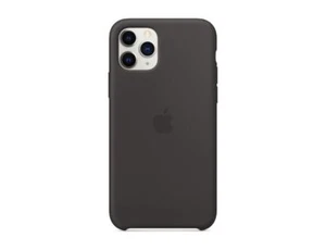 Apple iPhone 11 Pro Max Schwarz SilikonCase Slim Fit, Wireless Charging Kompatibel - Bild 1 von 1