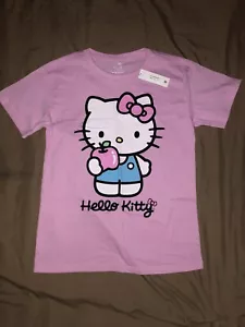 Sanrio Girls Hello Kitty Graphic T-Shirt, Sizes L (10/12) - Picture 1 of 2