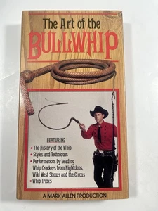 The Art of the Bullwhip 1989 VHS Mark Allen Productions Western Trick Whip - Bild 1 von 6