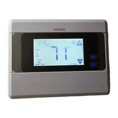 Vivint CT100 Z-Wave Programmable Radio Thermostat, 2GIG Technologies Used - Image 1 of 4
