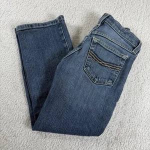 Ariat B4 Relaxed Jeans Youth Boys 7 Blue Denim Adjustable Boot Cut Stretch - Picture 1 of 10
