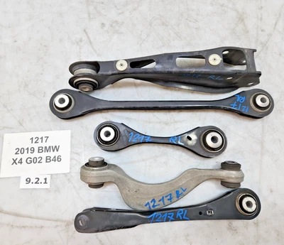 ✅ 18-24 OEM BMW G01 G02 X3 X4 Rear Left Driver Side Upper Lower Control Arm SET - Image 1 of 4