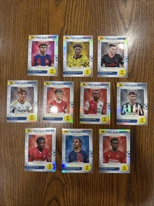 2023-24 Topps Finest FIRST CLASS ROOKIES Complete 10-Card Set w/YAMAL RC 🏟️⚽️🔥 - Picture 1 of 11