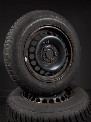 4 Winterräder 195 65 R15 Mercedes A-Klasse W169 15" Stahlfelgen - Bild 1 von 3