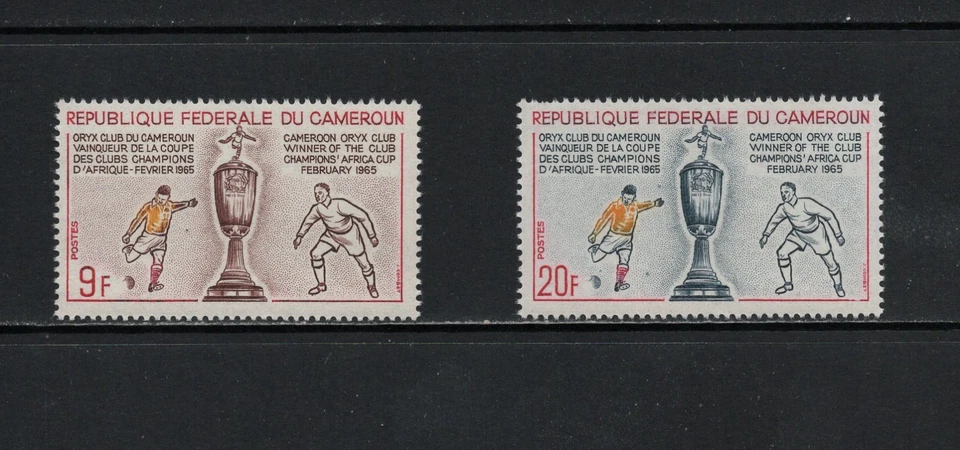 S7888 Camerún 1965 fútbol deportivo 2v.   MNH Foto 1 de 1