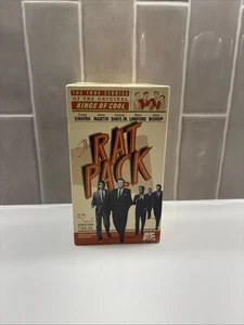 RARE Vintage Rat Pack 4 VHS Set (A&E) 1999 Frank Sinatra, Dean, and Sammy - Picture 1 of 5