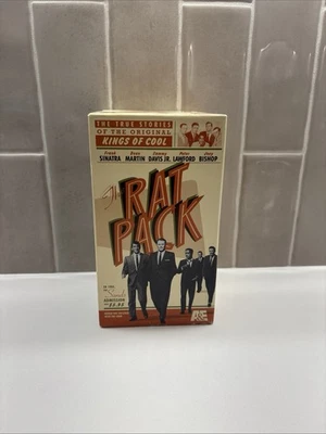 RARE Vintage Rat Pack 4 VHS Set (A&E) 1999 Frank Sinatra, Dean, and Sammy - Image 1 of 4