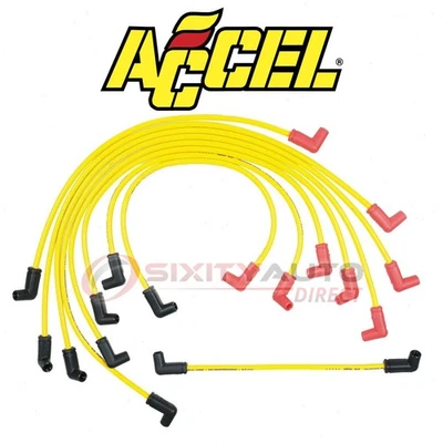 ACCEL Spark Plug Wire Set for 1976-1977 Pontiac LeMans 5.0L V8 - Ignition bo Foto 1 de 4