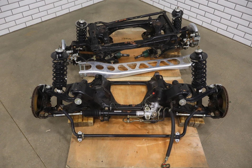 1999-2005 Mazda Miata NB OEM Front & Rear Suspension Undercarriage Crossmembers Foto 1 de 4