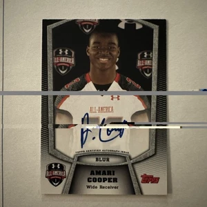 2012 Topps Amari Cooper All-American Auto Autogramm #/265 #UA-AC - Bild 1 von 2