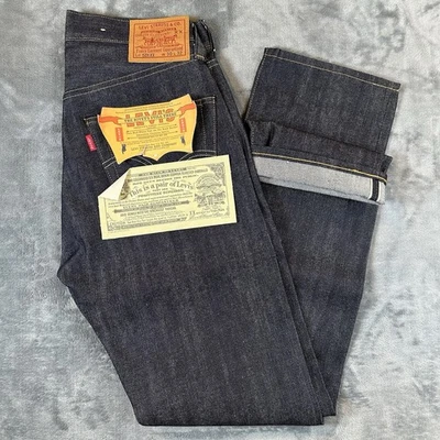 READ VTG LVC Levis 501xx Jeans Mens 30x32 (30x31) Blue Selvedge Japanese Denim - Image 1 of 4