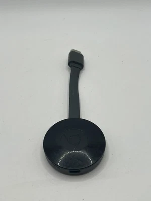 Google Chromecast 2nd Gen HDMI Streaming Media Player Wi-Fi Black Model NC2-6A5 - Image 1 of 4