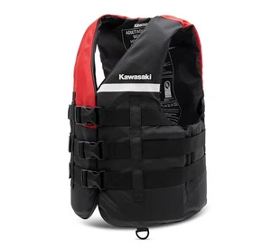 New Jet Ski® Phantom Nylon 3 Buckle Vest, Red / Item # K304-7534-RDLG / Size LG - Picture 1 of 2
