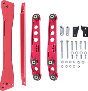 Rear Lower Control Arm Subframe Brace Tie Bar kit Compatible with Honda Civic - Picture 1 of 12