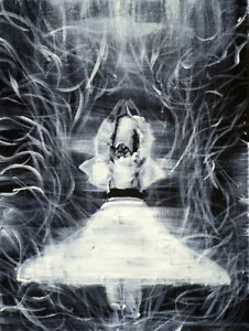 WHIRLING SUFI .4 - PÓSTER - ¡Varios tamaños! impresión artística pintura derviche sufí remolino - Imagen 1 de 7