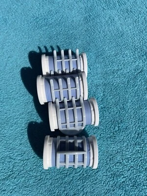 4 Rizadores Remington Jumbo Hot Rollers con Clips Terciopelo Flocado Reemplazos H1047 Foto 1 de 4