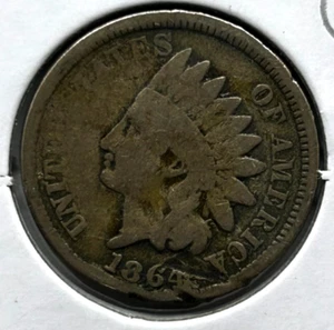 1864 Indian Head Cent - Bild 1 von 2