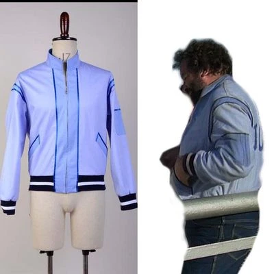 Crime Busters Bud Spencer Wilbur Walsh Cosplay Costume Uniform Jumbo Coat Jacket - Image 1 of 4