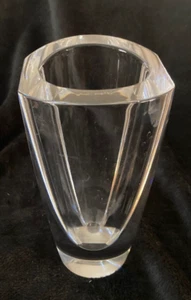 Orrefors Crystal Vase....VERY THICK.....7" Tall - Picture 1 of 4