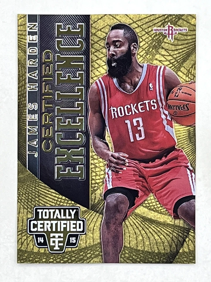 James Harden 2014-15 Panini Totally Certified Certified Excellence /299 #8 NBA - Image 1 of 2
