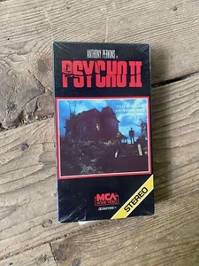 SEALED Psycho II 2 VHS 1983 Cassette Tape MCA Home Video Horror Norman Bates - Picture 1 of 8