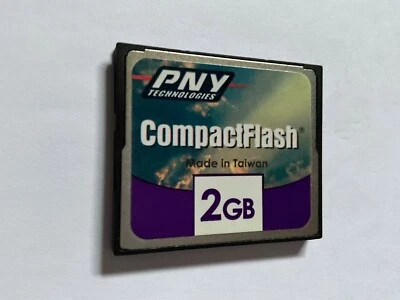 1pcs 2gb PNY compactflash  PNY for CF DSLR NIKON CANON  cameras - Image 1 of 2